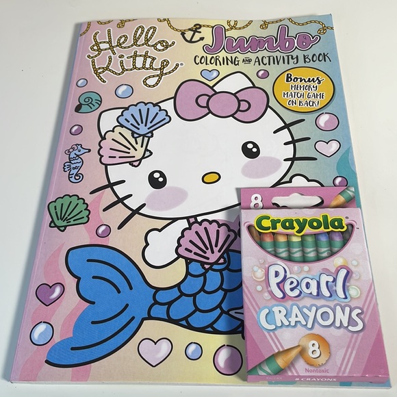Hello Kitty | Toys | Hello Kitty Jumbo Coloring And Activity Book